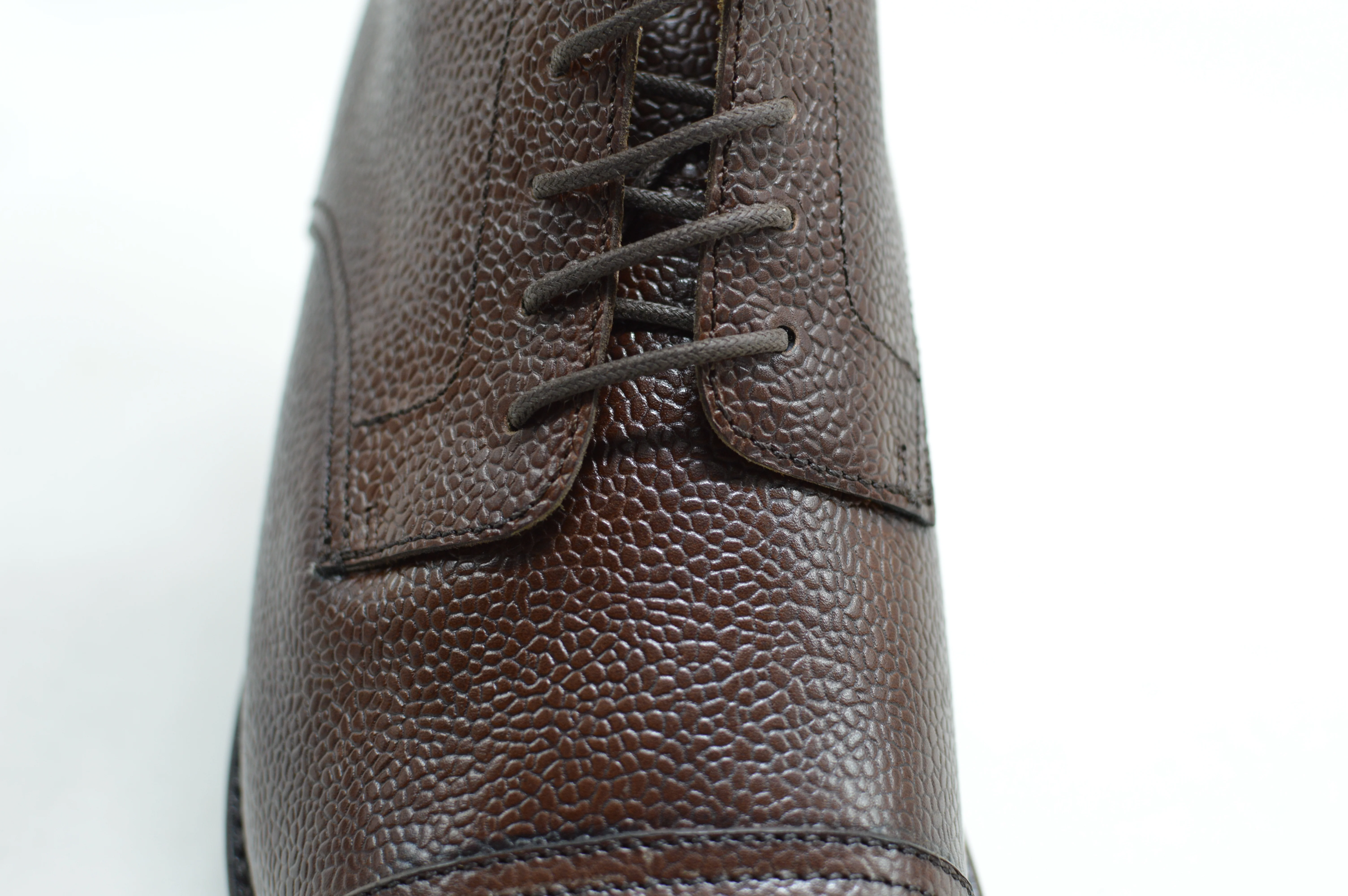 FACTORY SECOND Berwick 1707 Grain Cap Toe Boot (321) - Dark Brown - Image 12
