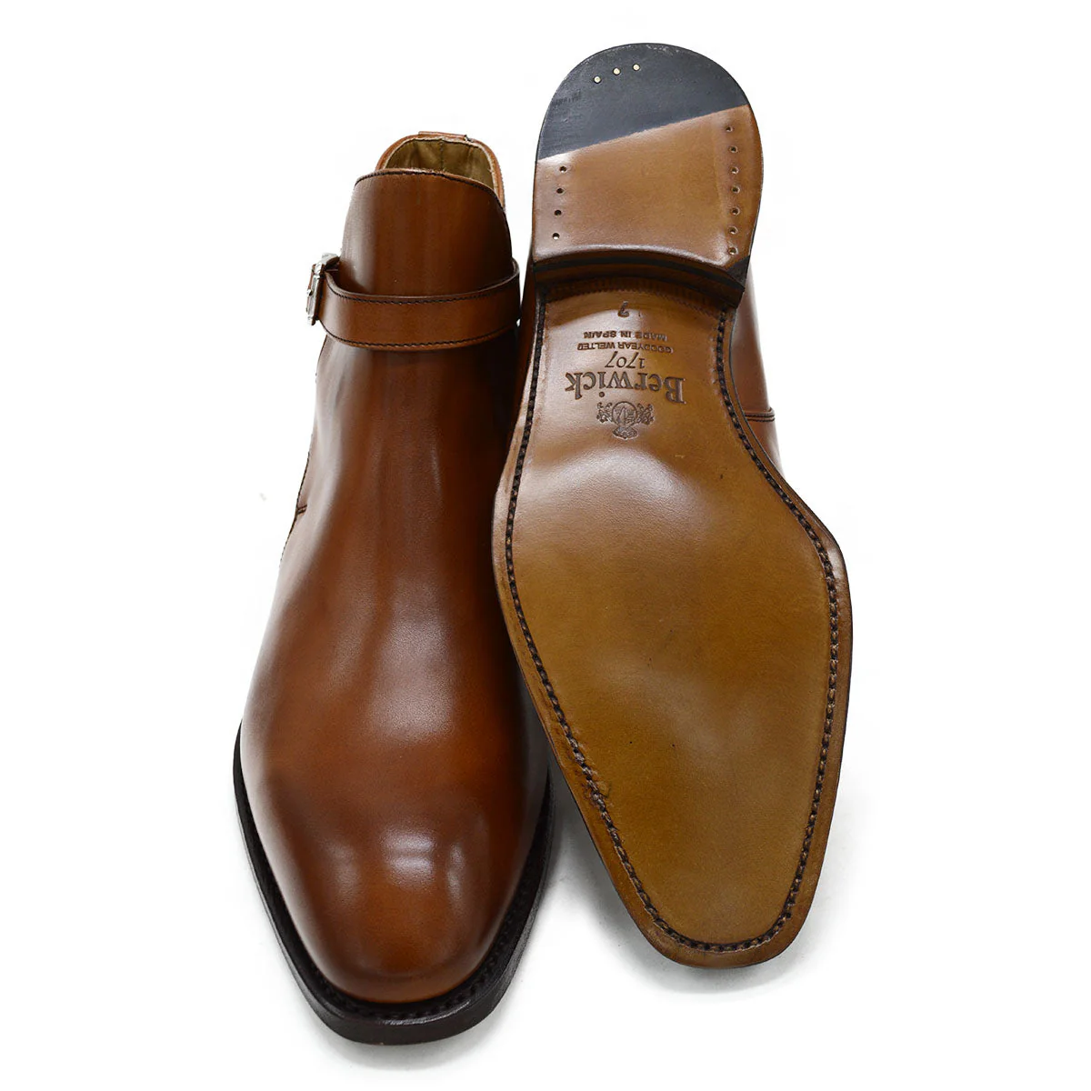 FACTORY SECOND Berwick 1707 JODHPUR (490) -Vegano Tan - Image 2