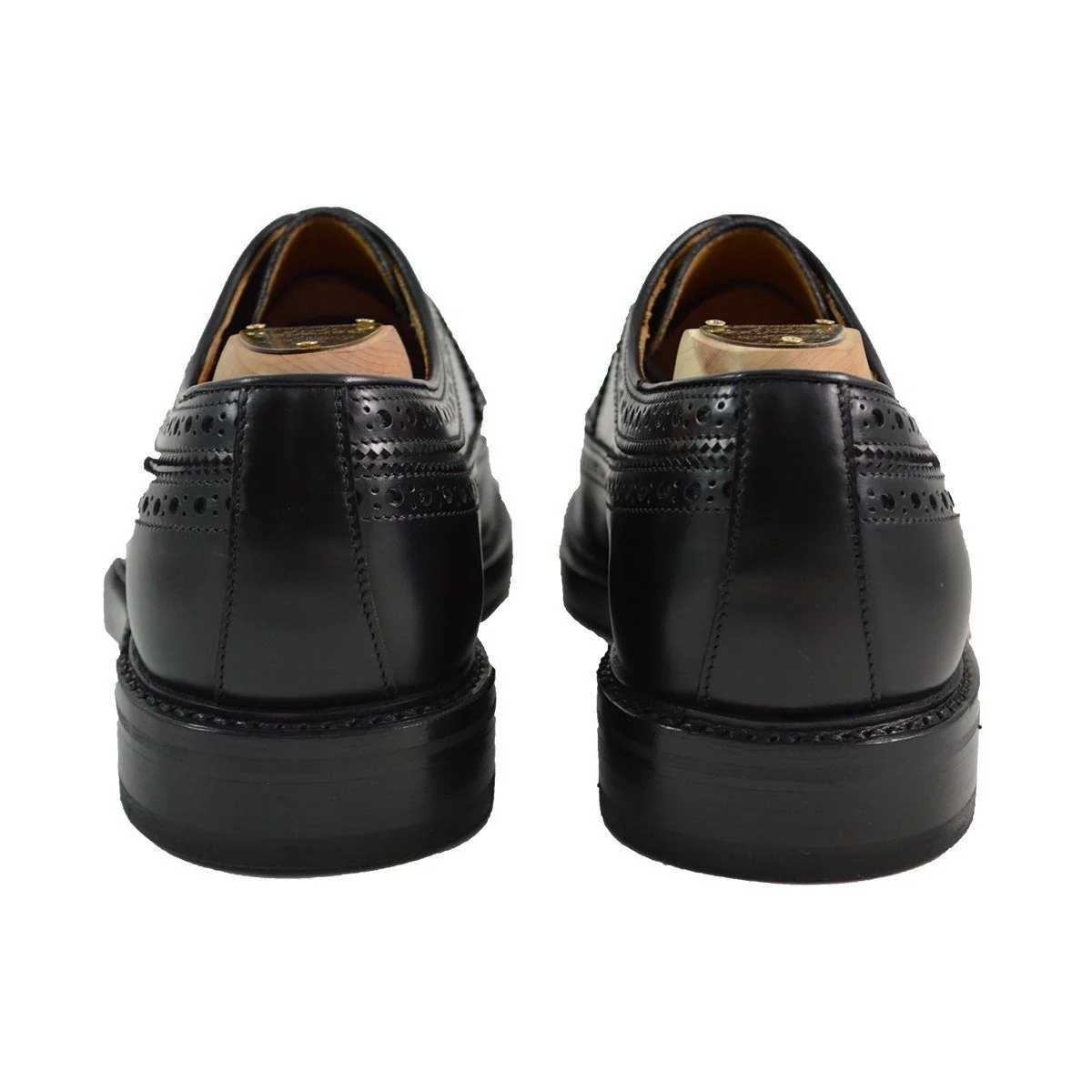 FACTORY SECOND Berwick 1707 Long Wing Brogue (3681) Black - Image 5