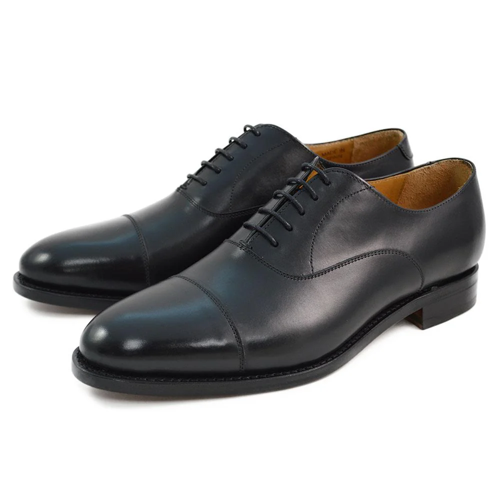 Berwick 1707 Oxford (3010) - Black Boxcalf - Image 3