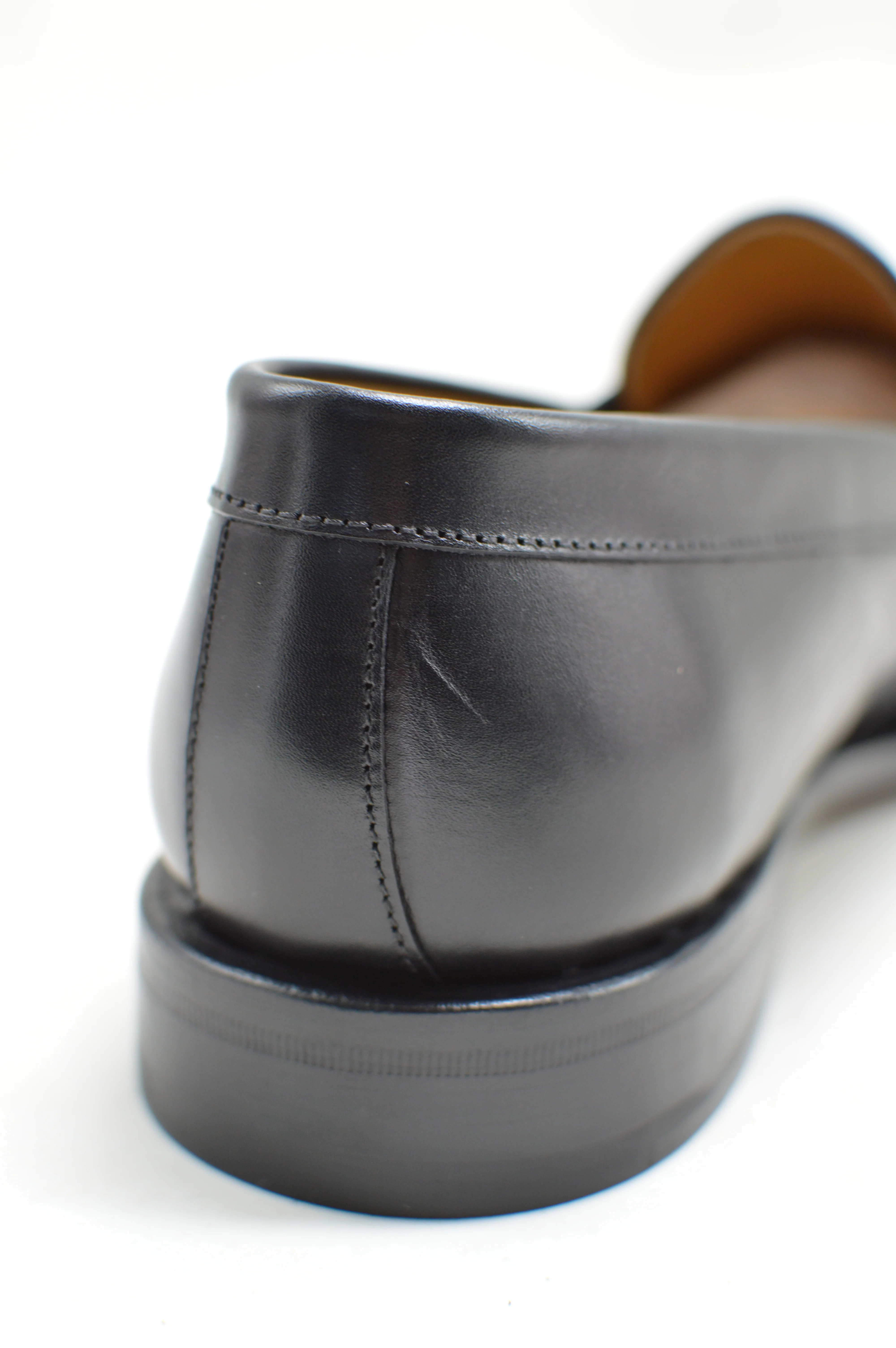 FACTORY SECOND Berwick 1707 Penny Loafer (9628) - Black Boxcalf - Image 12
