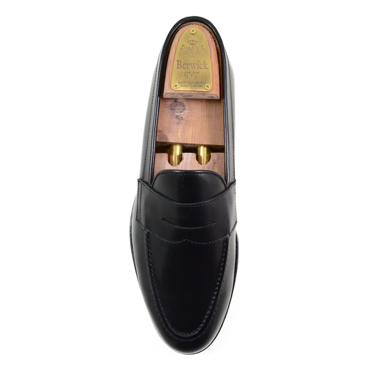 Berwick 1707 Penny Loafer (9628) Black - Image 4