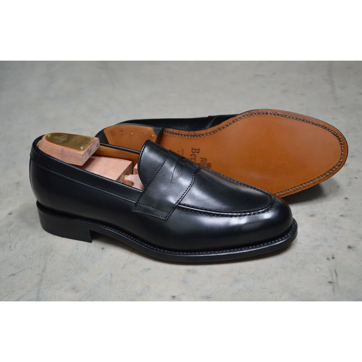 Berwick 1707 Penny Loafer (9628) Black - Image 8
