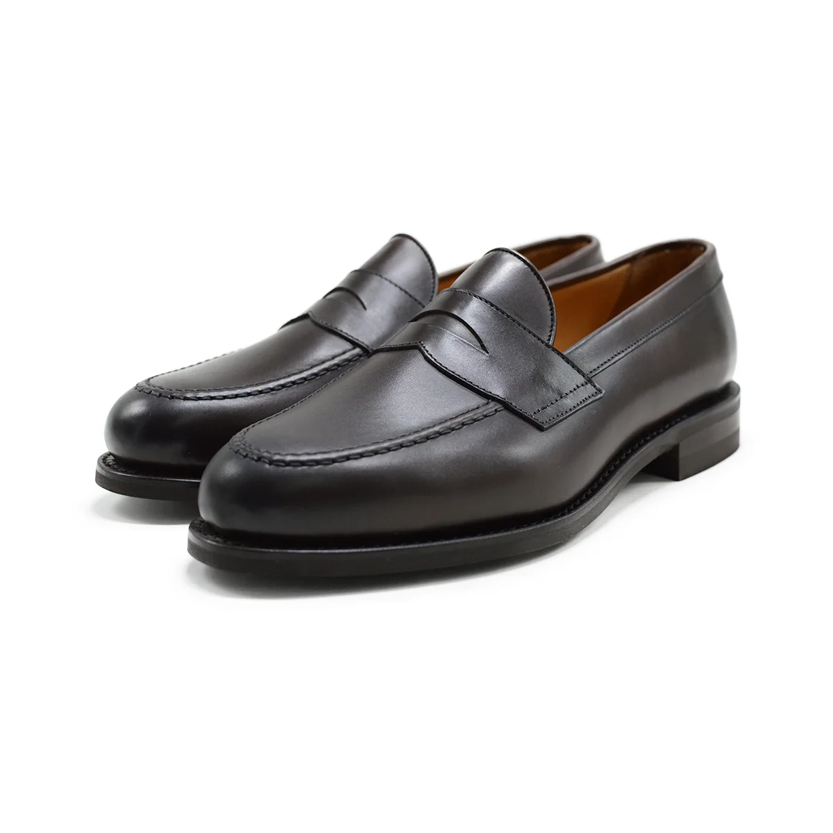 FACTORY SECOND Berwick 1707 Penny Loafer (9628) Dark Brown (Dainite) - Image 3