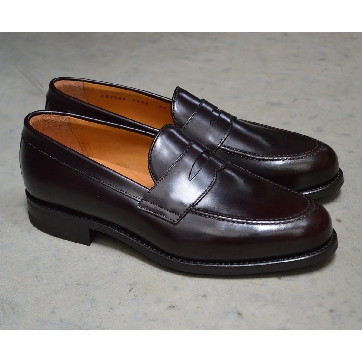 FACTORY SECOND Berwick 1707 Penny Loafer (9628)- Dark Brown Dainite - Image 11