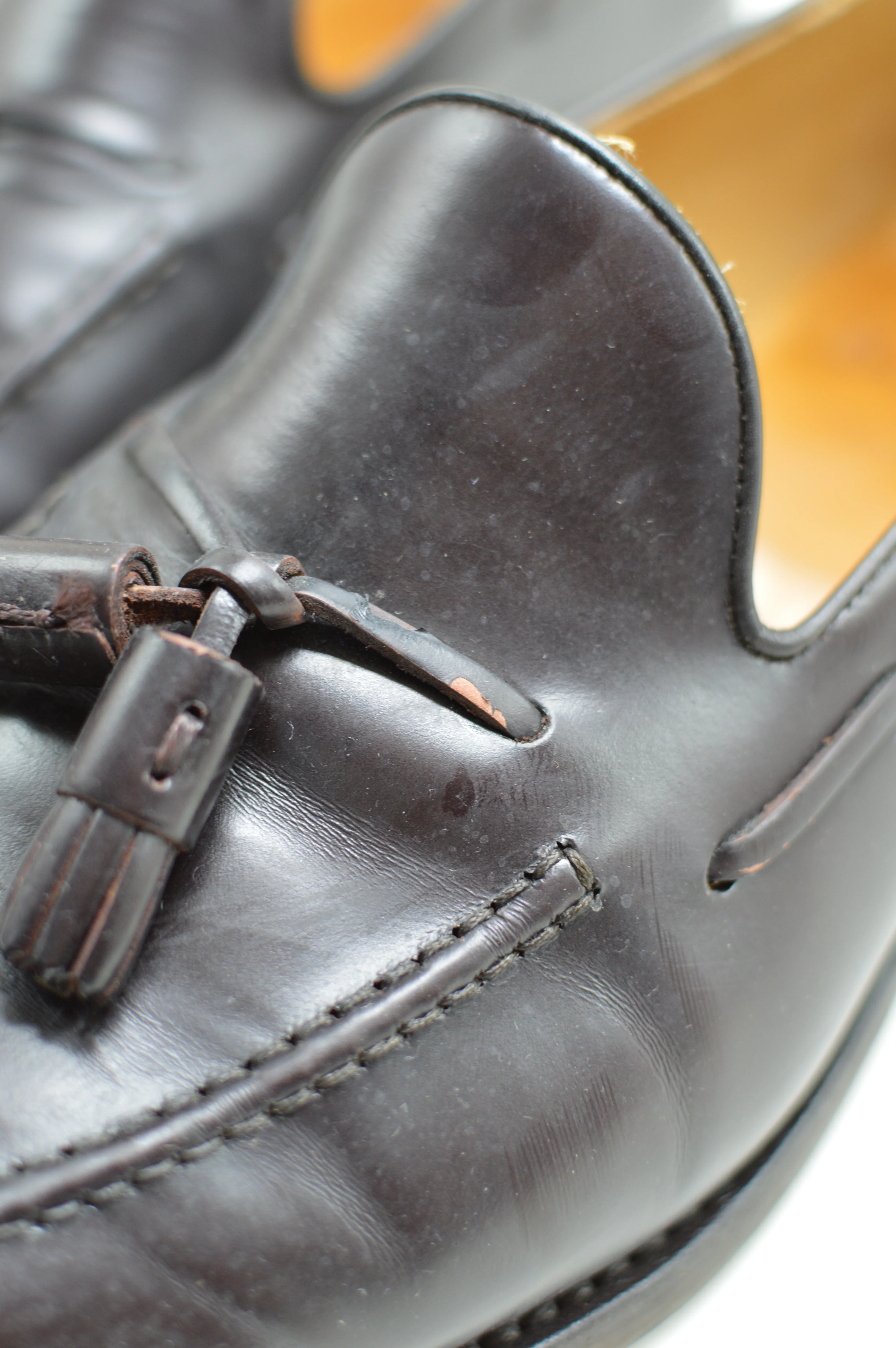 FACTORY SECOND Berwick 1707 Penny Loafer (9628)- Dark Brown Dainite - Image 16