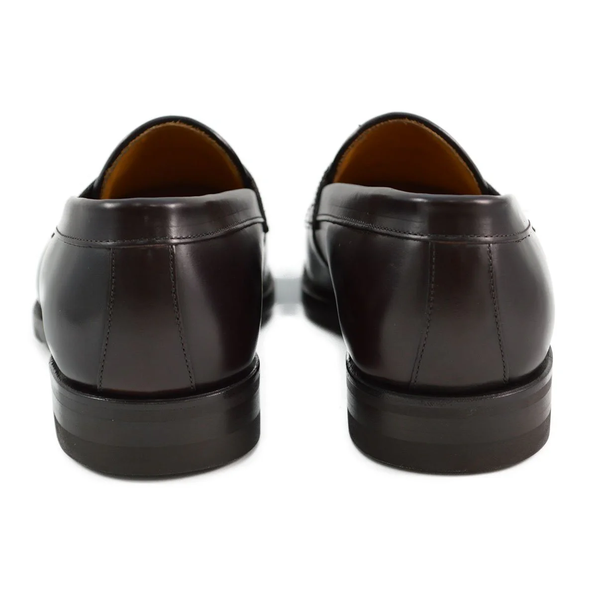 FACTORY SECOND Berwick 1707 Penny Loafer (9628)- Dark Brown Dainite - Image 6
