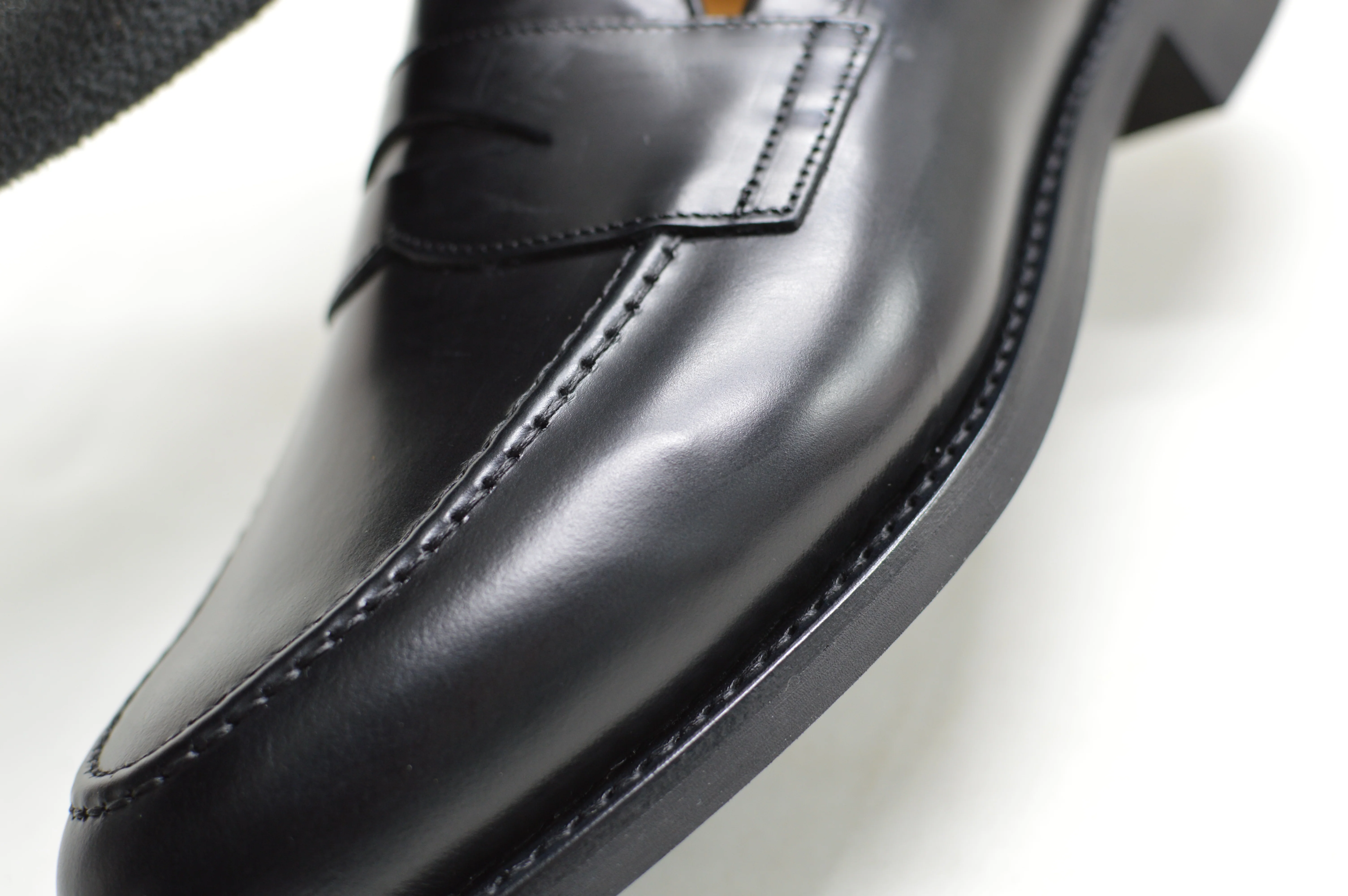 FACTORY SECOND Berwick 1707 Penny Loafer (9628-K4)- Black Rois Dainite - Image 13