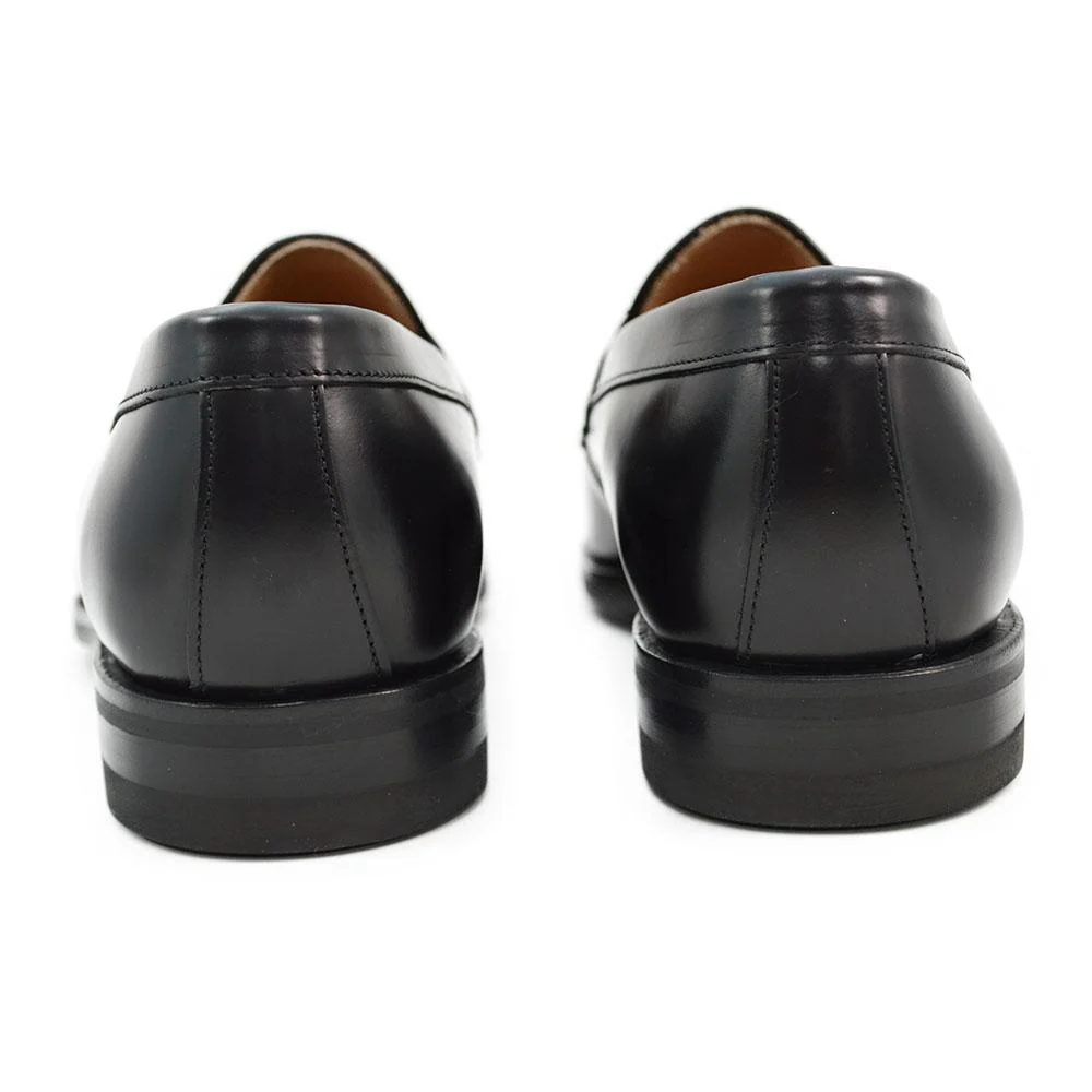 FACTORY SECOND Berwick 1707 Penny Loafer (9628-K4)- Black Rois Dainite - Image 7