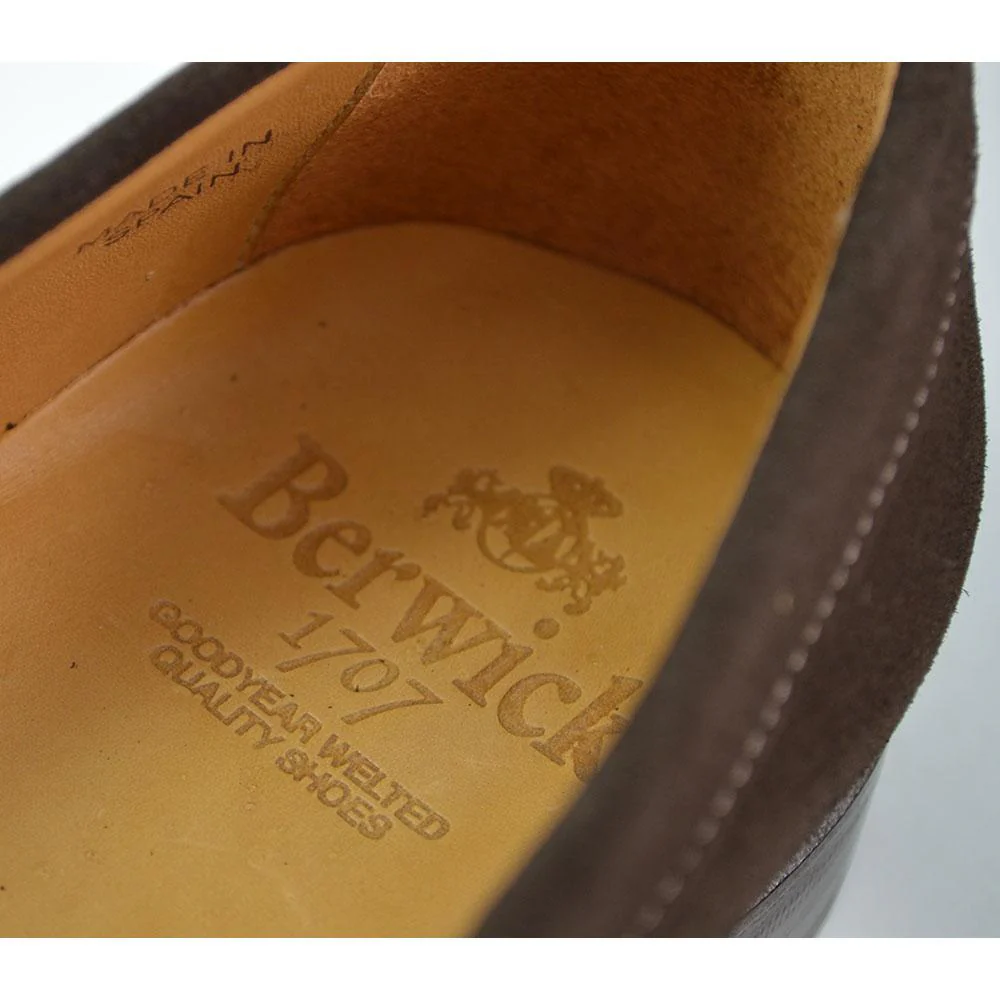 FACTORY SECOND Berwick 1707 Penny Loafer (9628) Suede - Image 9