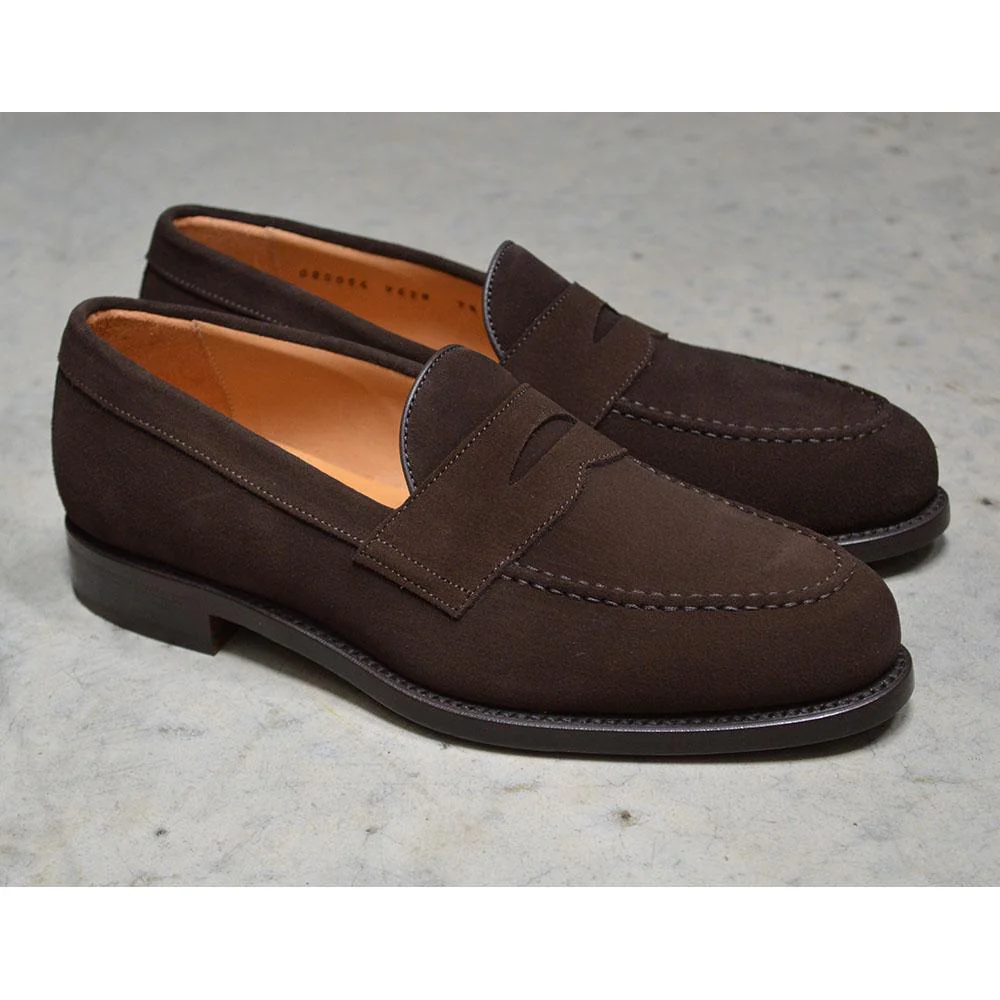 FACTORY SECOND Berwick 1707 Penny Loafer (9628) Suede (Dainite)