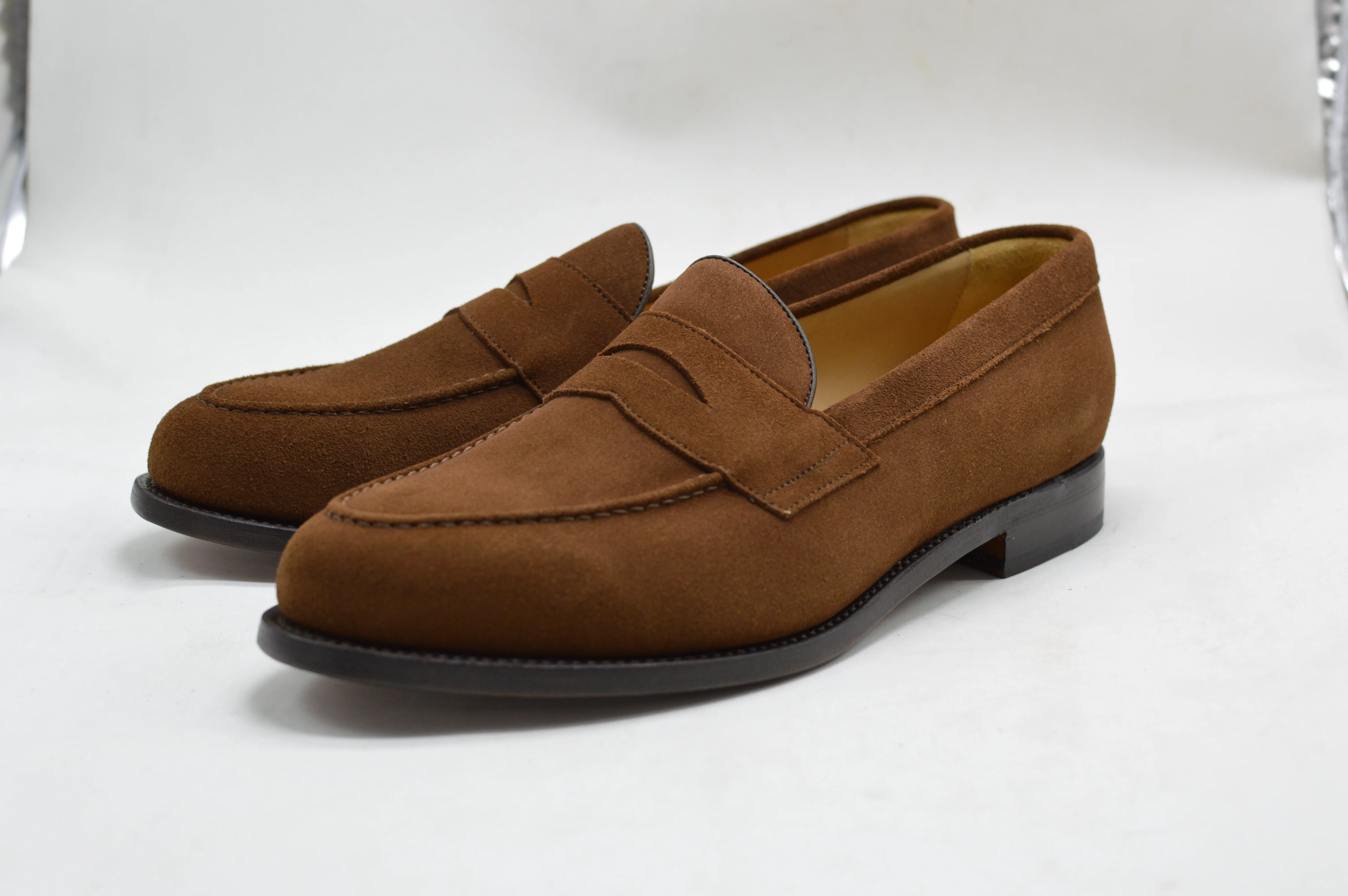 FACTORY SECOND Berwick 1707 Penny Loafer (9628) Suede K5 - Image 2