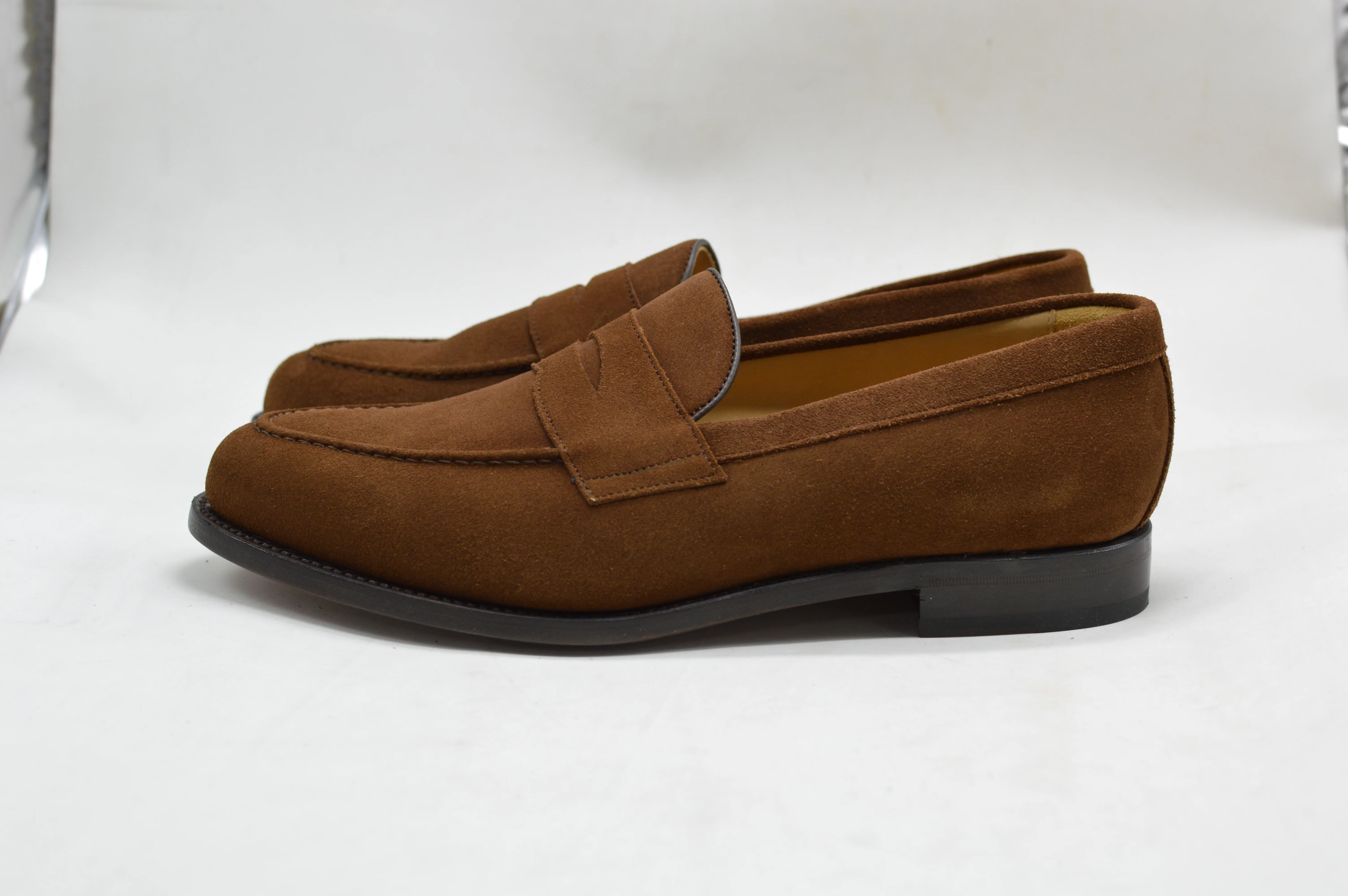 FACTORY SECOND Berwick 1707 Penny Loafer (9628) Suede K5 - Image 4