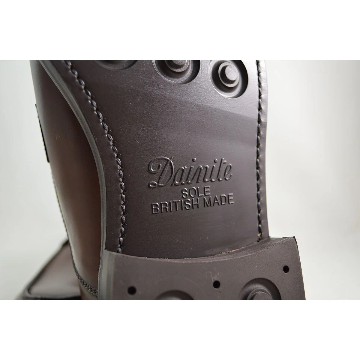 FACTORY SECOND Berwick 1707 Split Toe Derby Shoe (2439) Dark Brown - Image 9