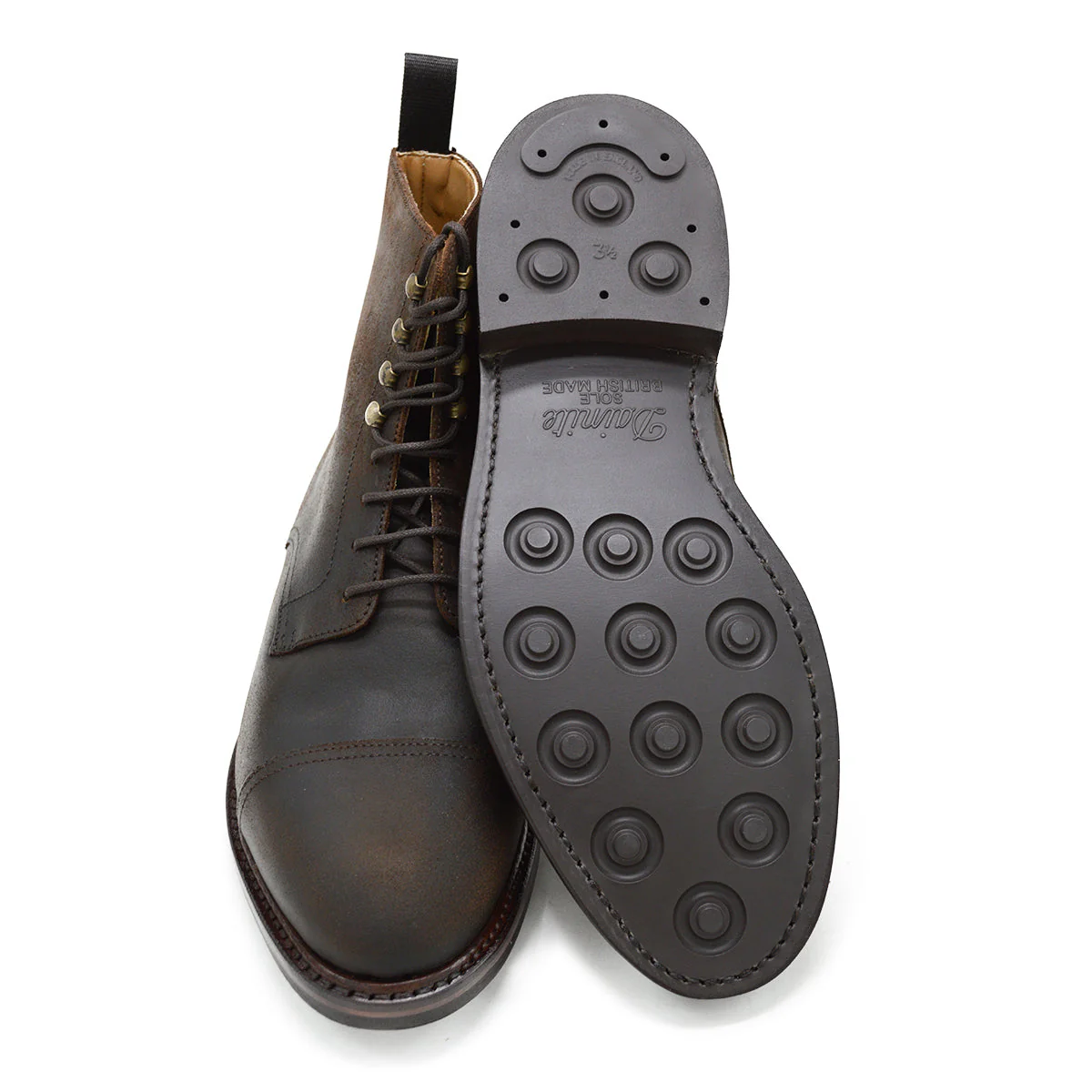FACTORY SECOND Berwick 1707 Toe Cap Boot (321) - Waxy Commander Snuff - Image 2
