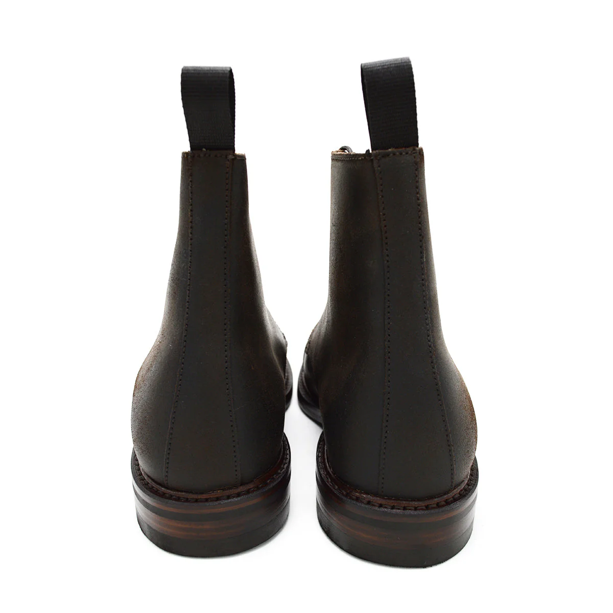 FACTORY SECOND Berwick 1707 Toe Cap Boot (321) - Waxy Commander Snuff - Image 6