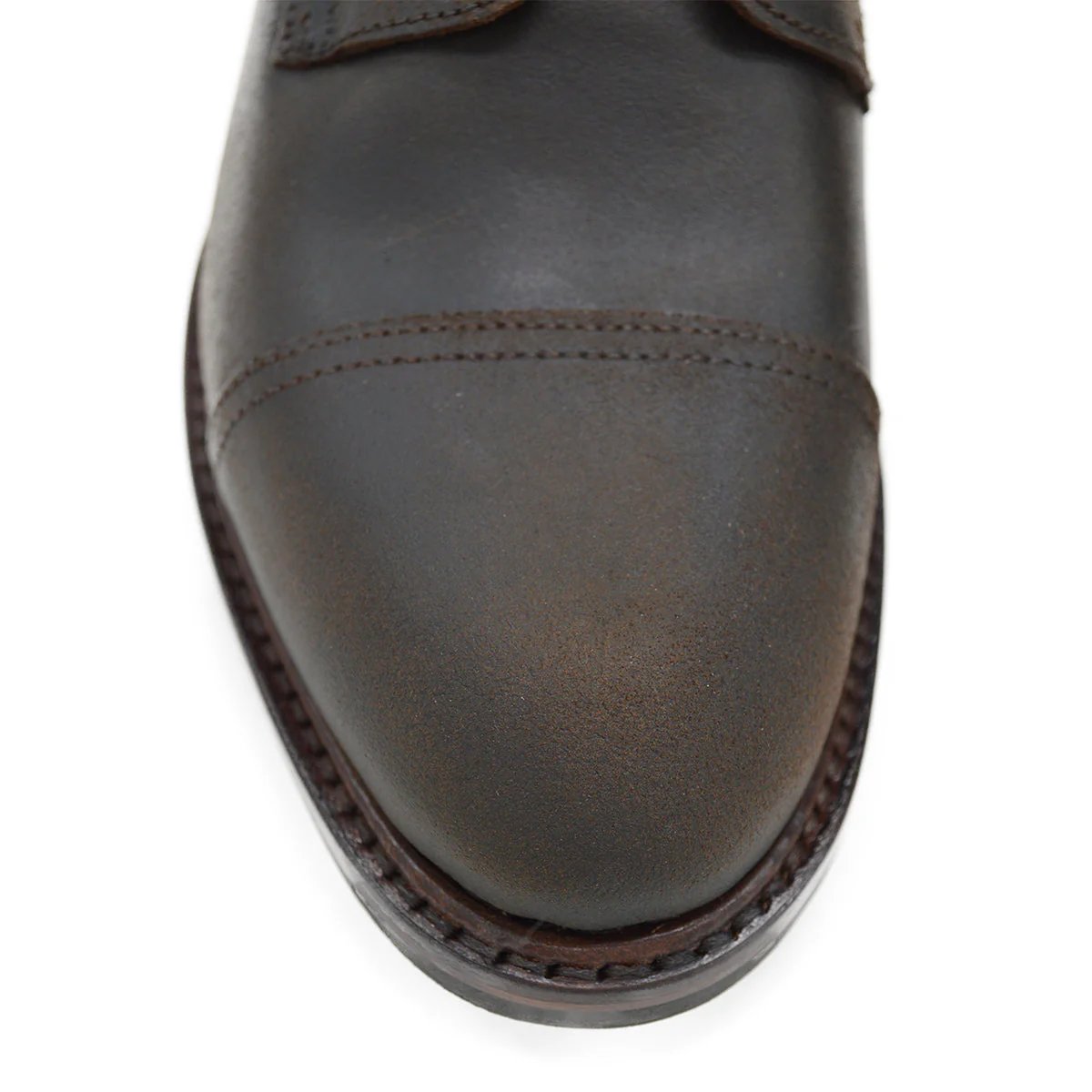 FACTORY SECOND Berwick 1707 Toe Cap Boot (321) - Waxy Commander Snuff - Image 7