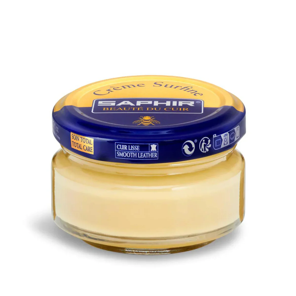 SALE - Saphir Creme Surfine Cream shoe polish 50ml - Image 2