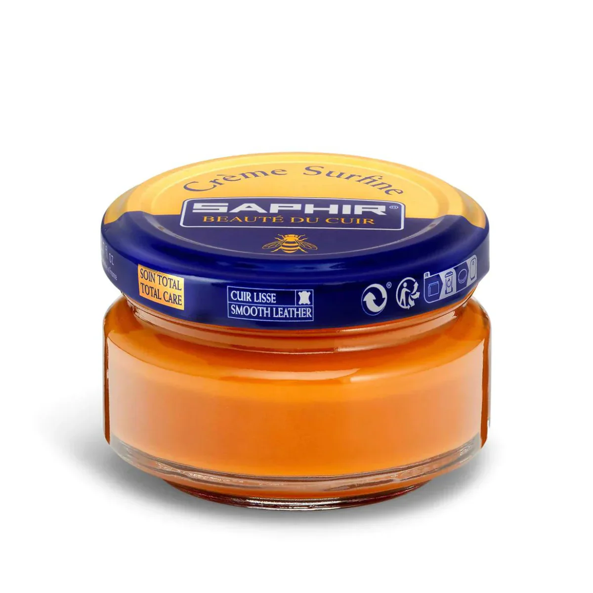 SALE - Saphir Creme Surfine Cream shoe polish 50ml - Image 3