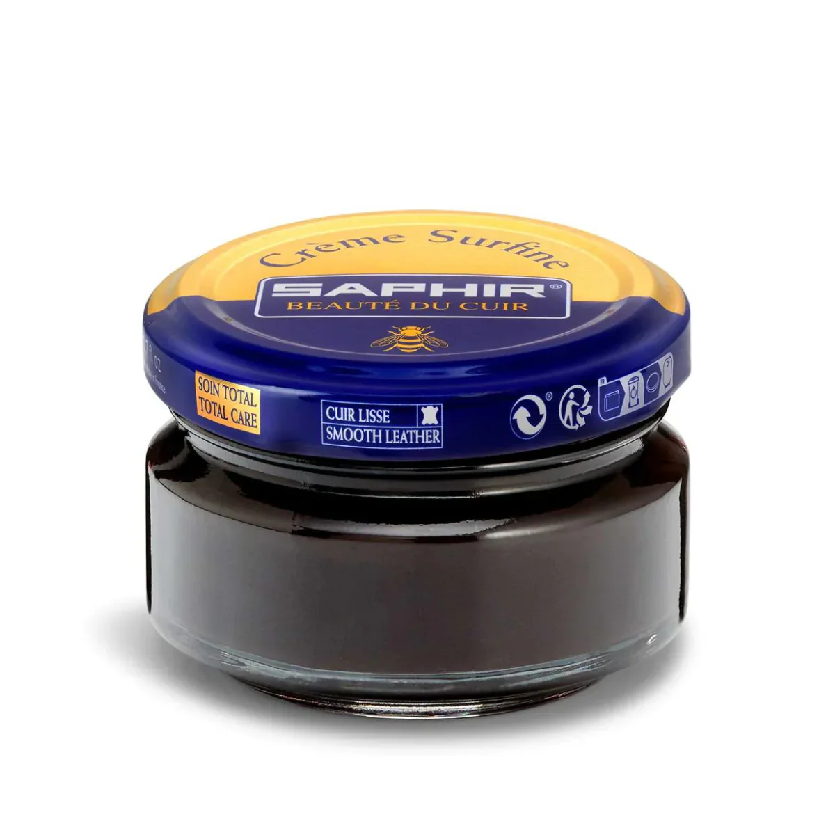 SALE - Saphir Creme Surfine Cream shoe polish 50ml - Image 5