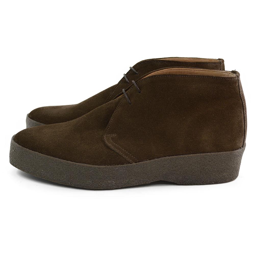 Sanders HI-TOP Chukka Boot - Chocolate - Image 5