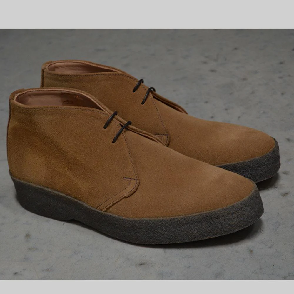 Sanders HI-TOP Chukka Boot - Tan - Image 8