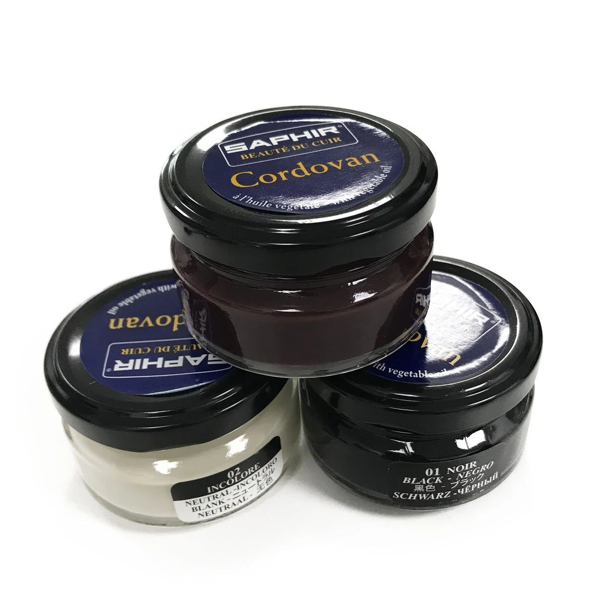 Saphir Cordovan Cream Polish 50ml - Image 4