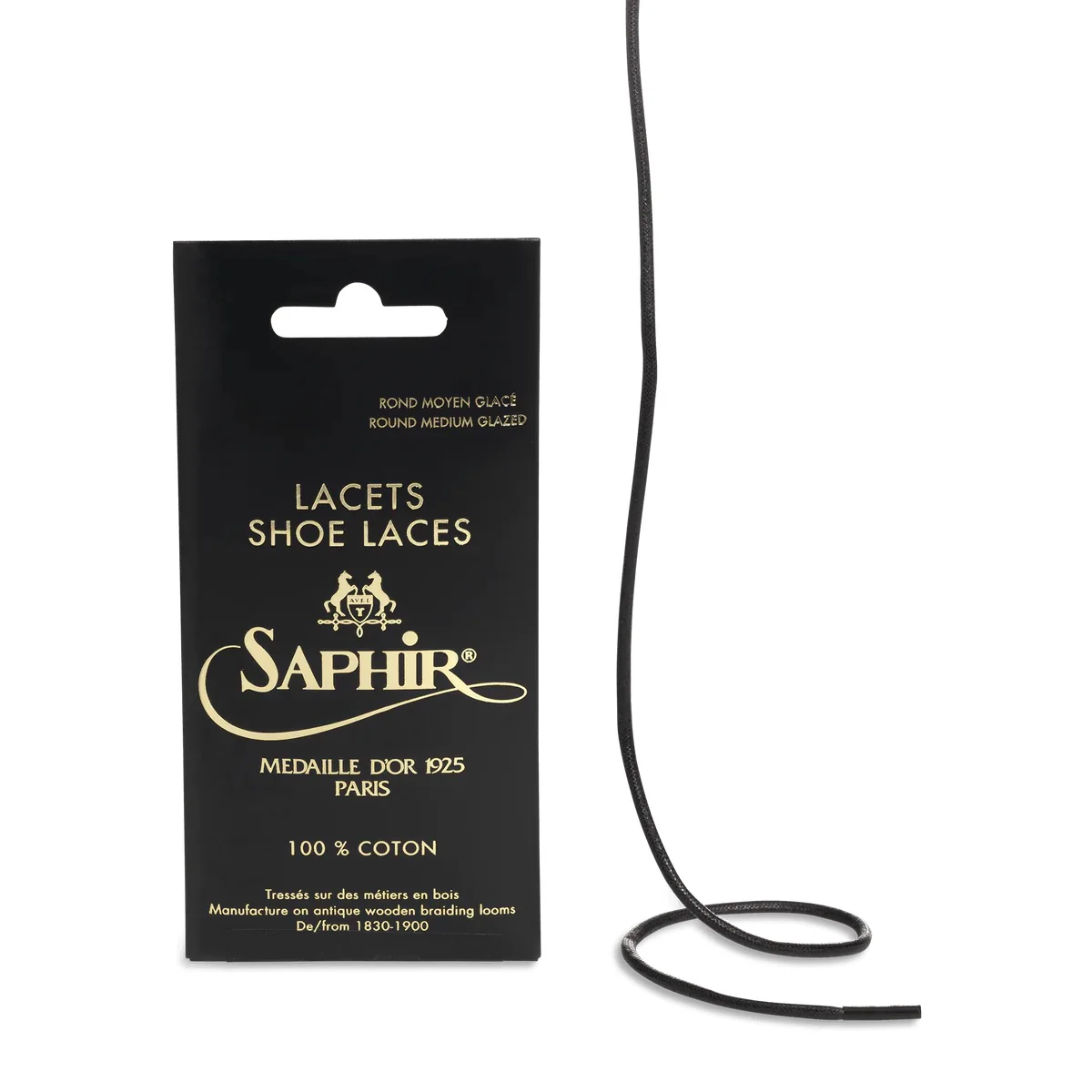 Saphir Medaille D'Or Medium Braided Laces