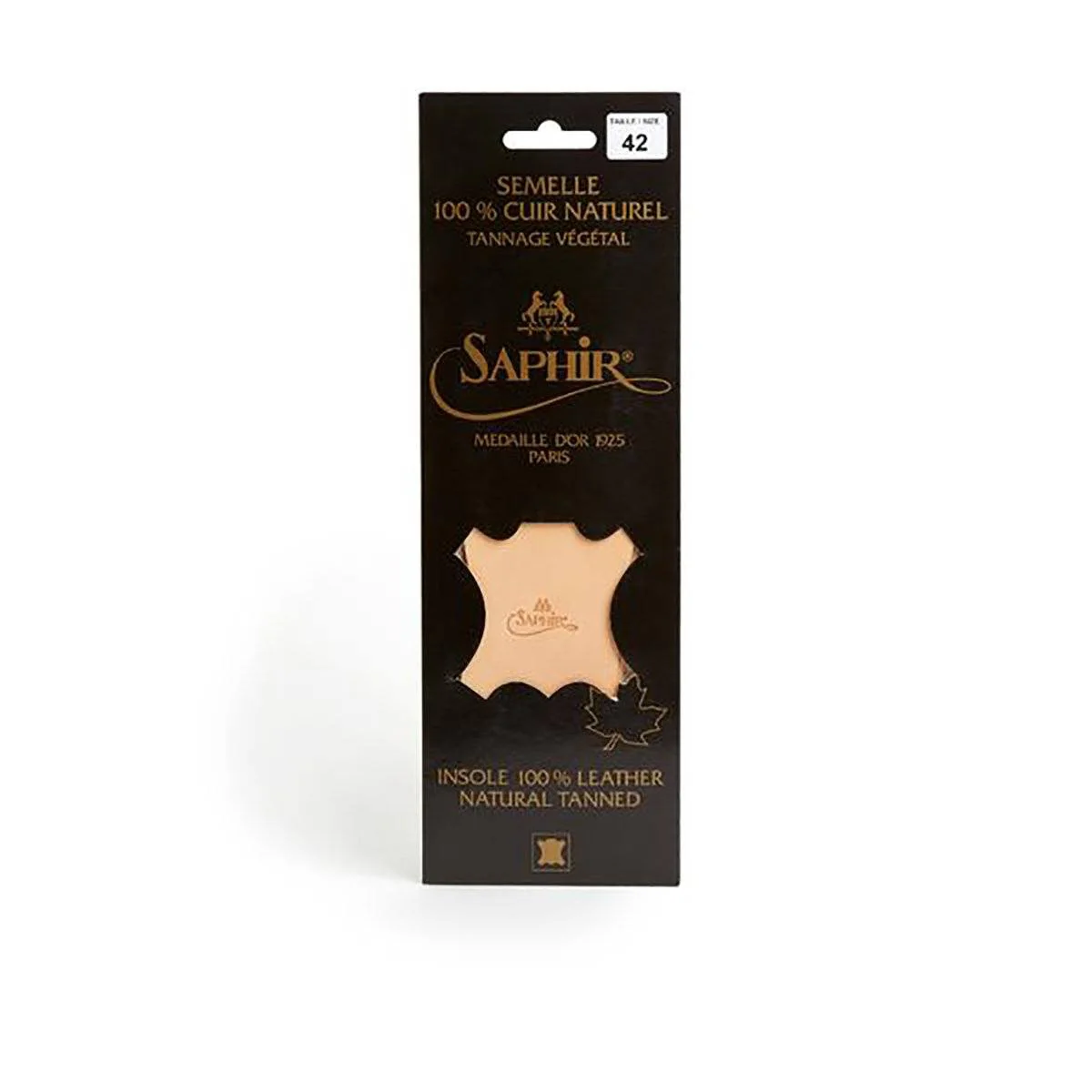 Saphir Médaille d'Or Leather Insoles - Image 2