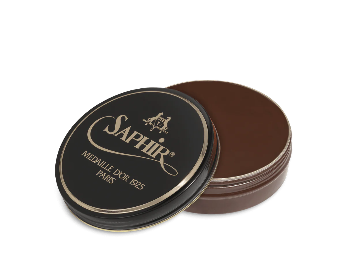 Saphir Medaille D'Or Pate-de-Luxe Wax Polish 50ml - Image 10