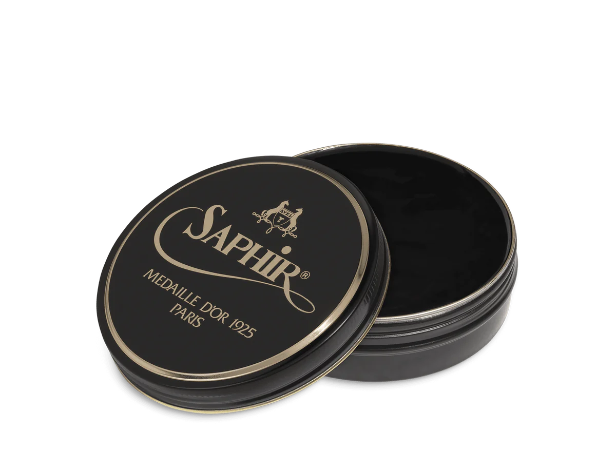 Saphir Medaille D'Or Pate-de-Luxe Wax Polish 50ml - Image 5