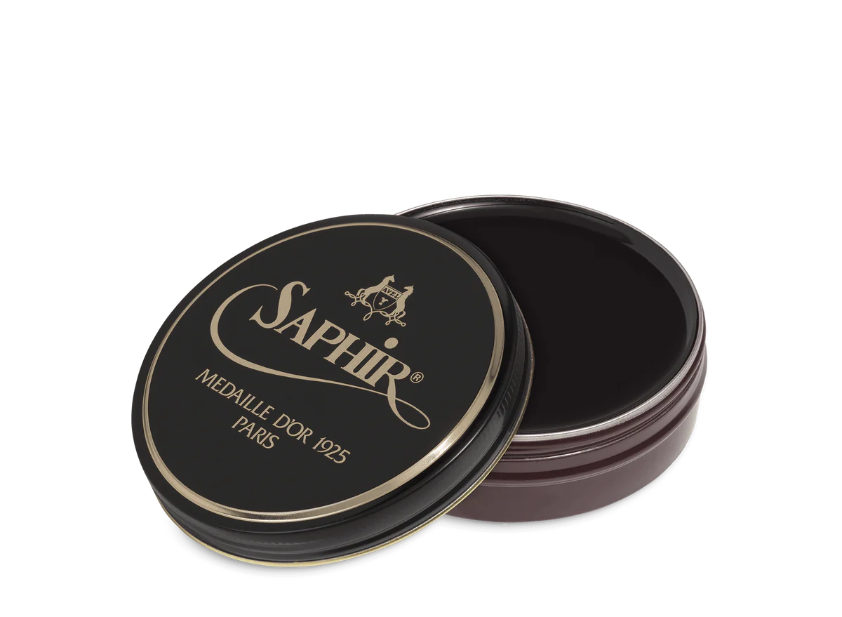 Saphir Medaille D'Or Pate-de-Luxe Wax Polish 50ml - Image 7