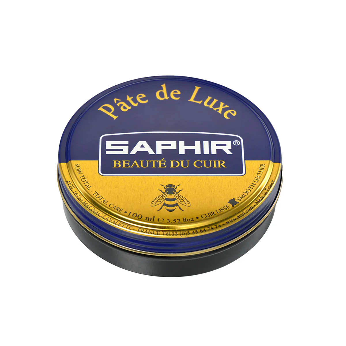 Saphir Wax Polish Pate de Luxe 100ml - Image 2