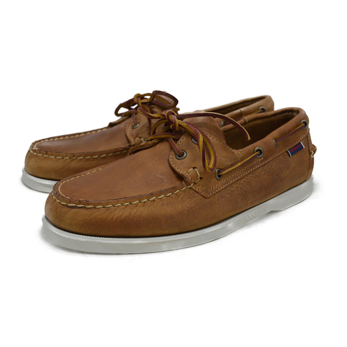Sebago Dockside Oiled Waxy Deck Shoe - Crazy Horse - Image 3