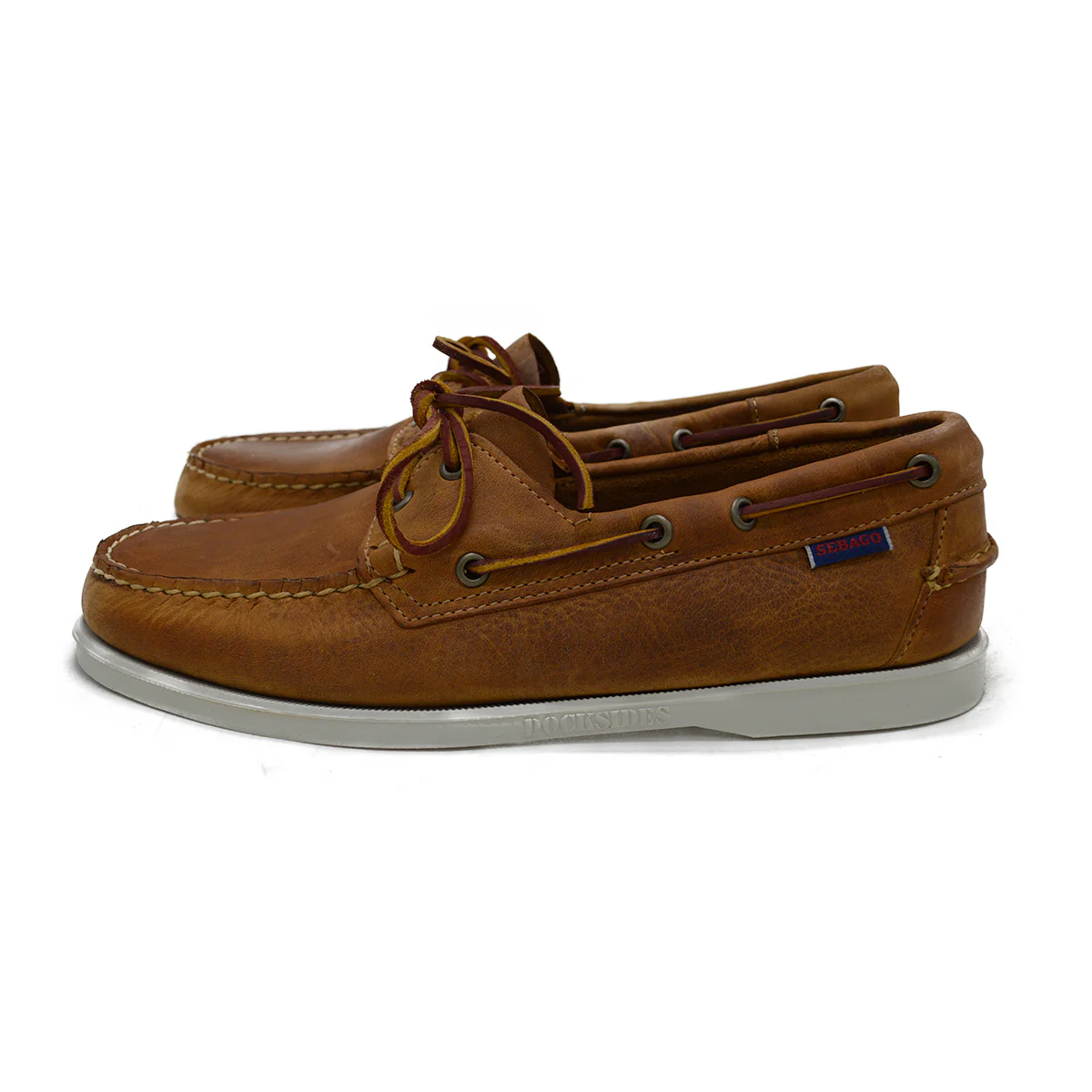 Sebago Dockside Oiled Waxy Deck Shoe - Crazy Horse - Image 5