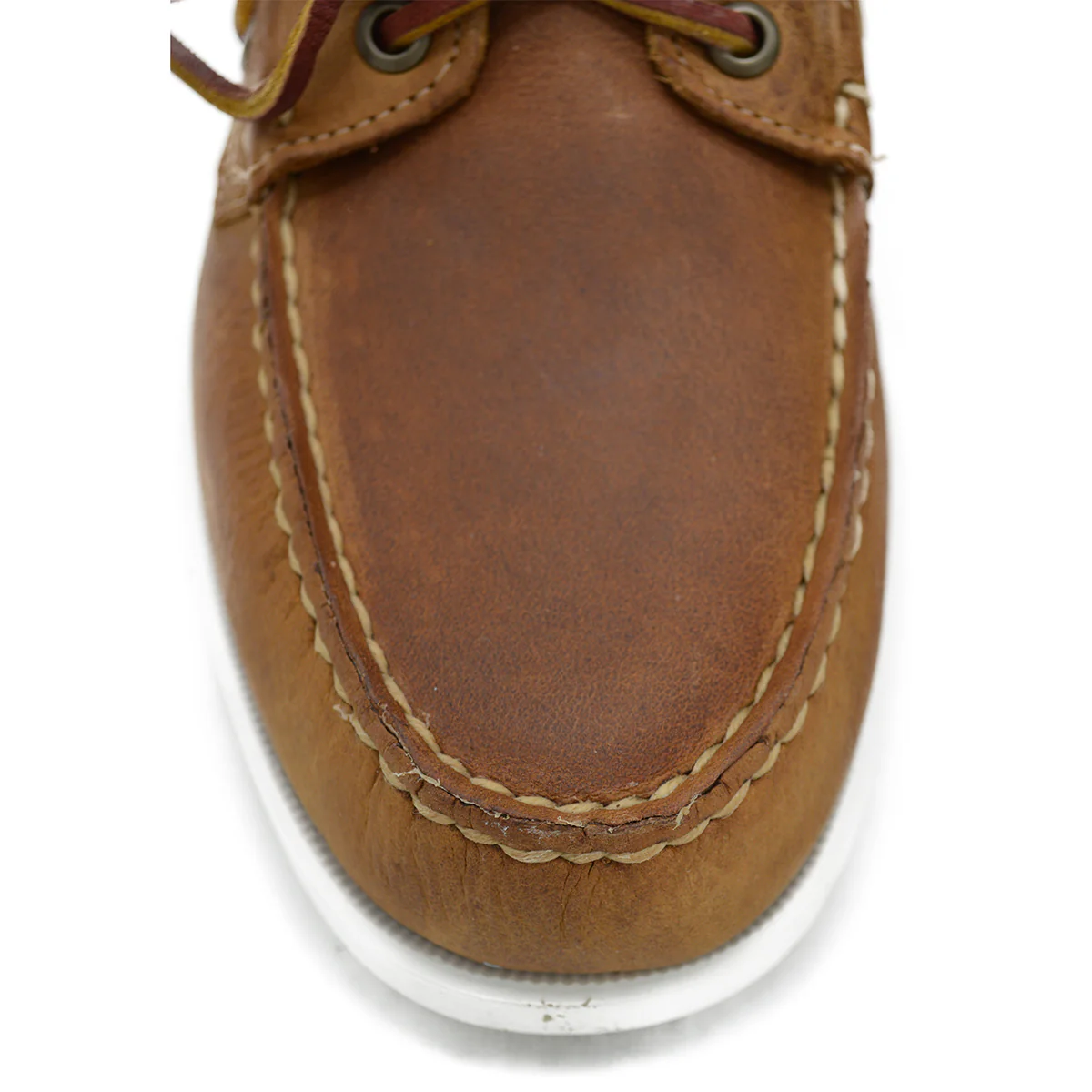 Sebago Dockside Oiled Waxy Deck Shoe - Crazy Horse - Image 7