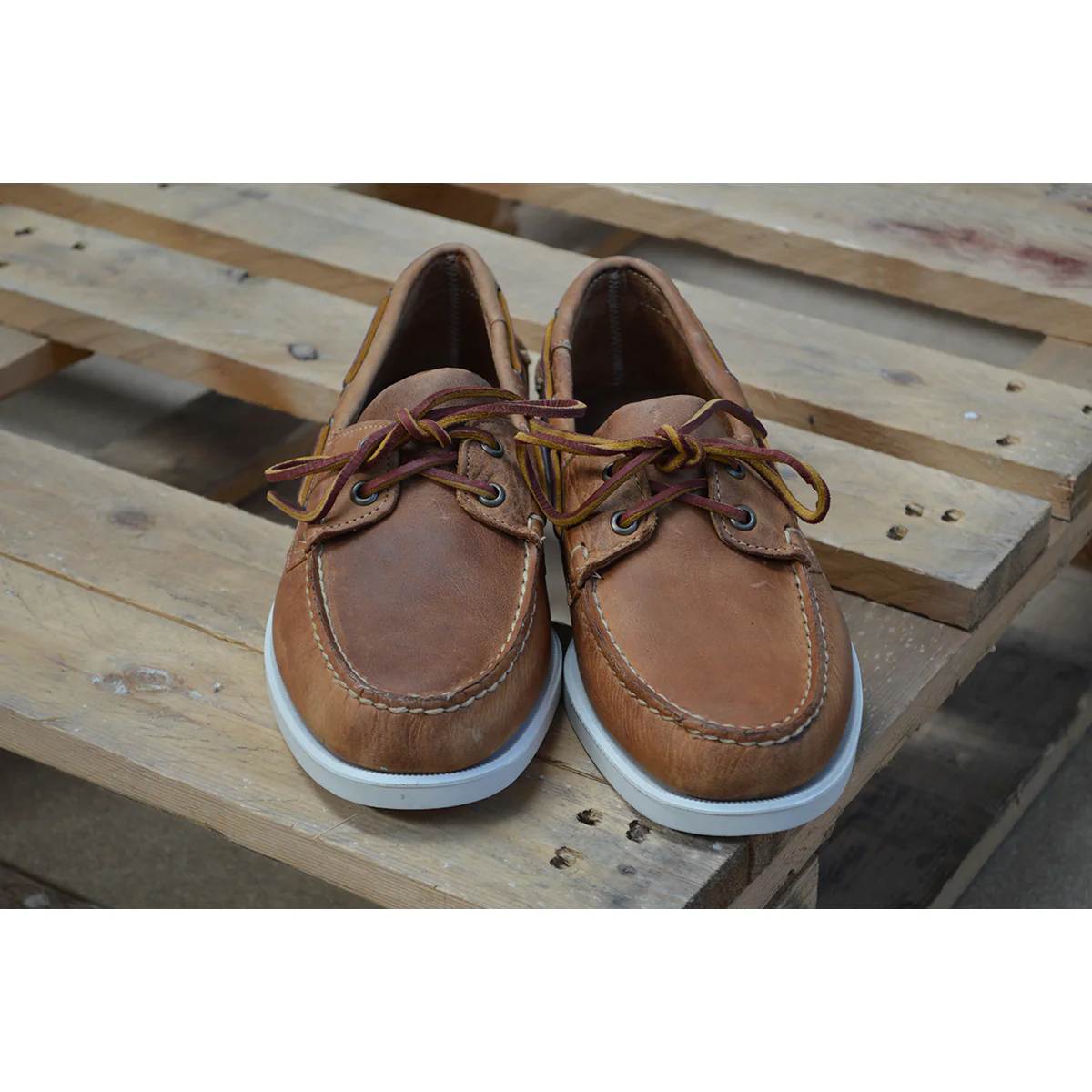 Sebago Dockside Oiled Waxy Deck Shoe - Crazy Horse - Image 9