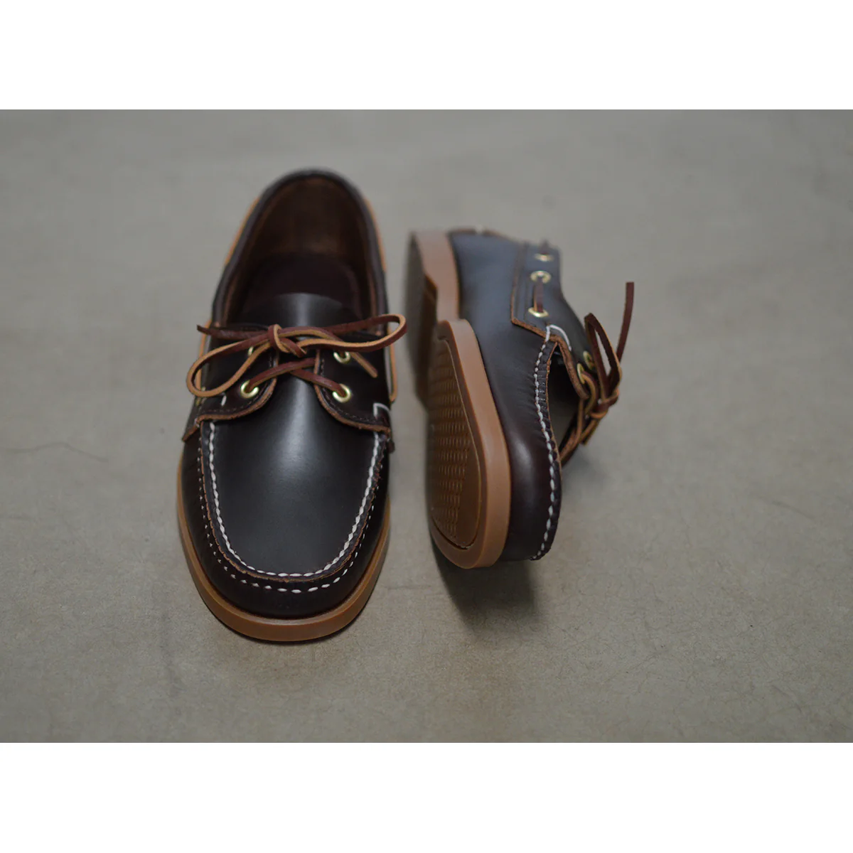 Sebago Dockside Leather Boat Shoe Made in USA - Brown Gum - Image 11