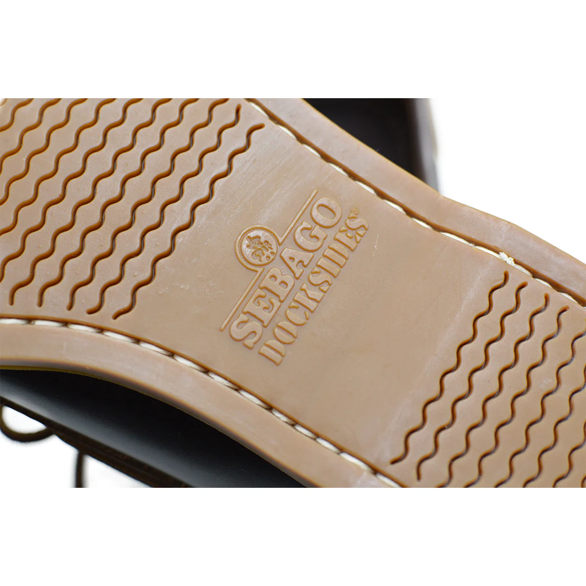 Sebago Dockside Leather Boat Shoe Made in USA - Brown Gum - Image 7