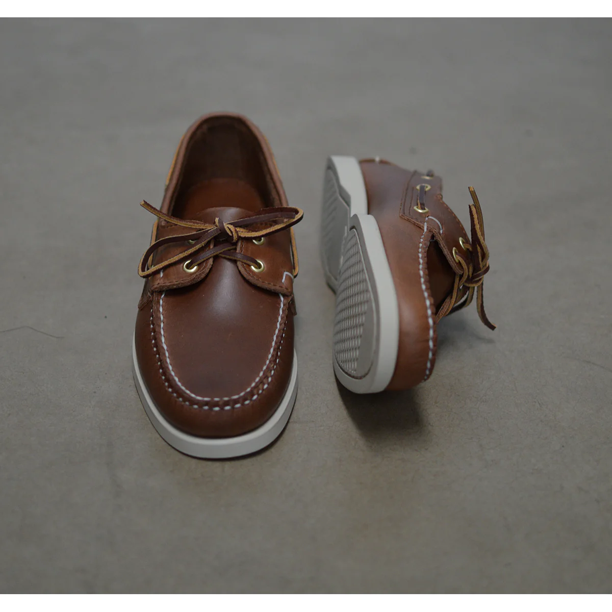 Sebago Dockside Leather Boat Shoe Made in USA - Brown Tan - Image 11