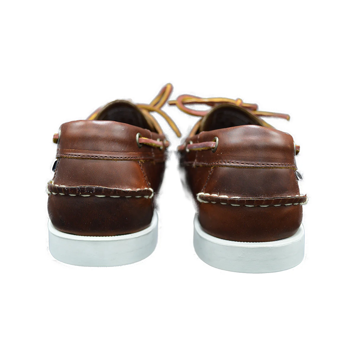 Sebago Dockside Oiled Waxy Deck Shoe - Brown - Image 6