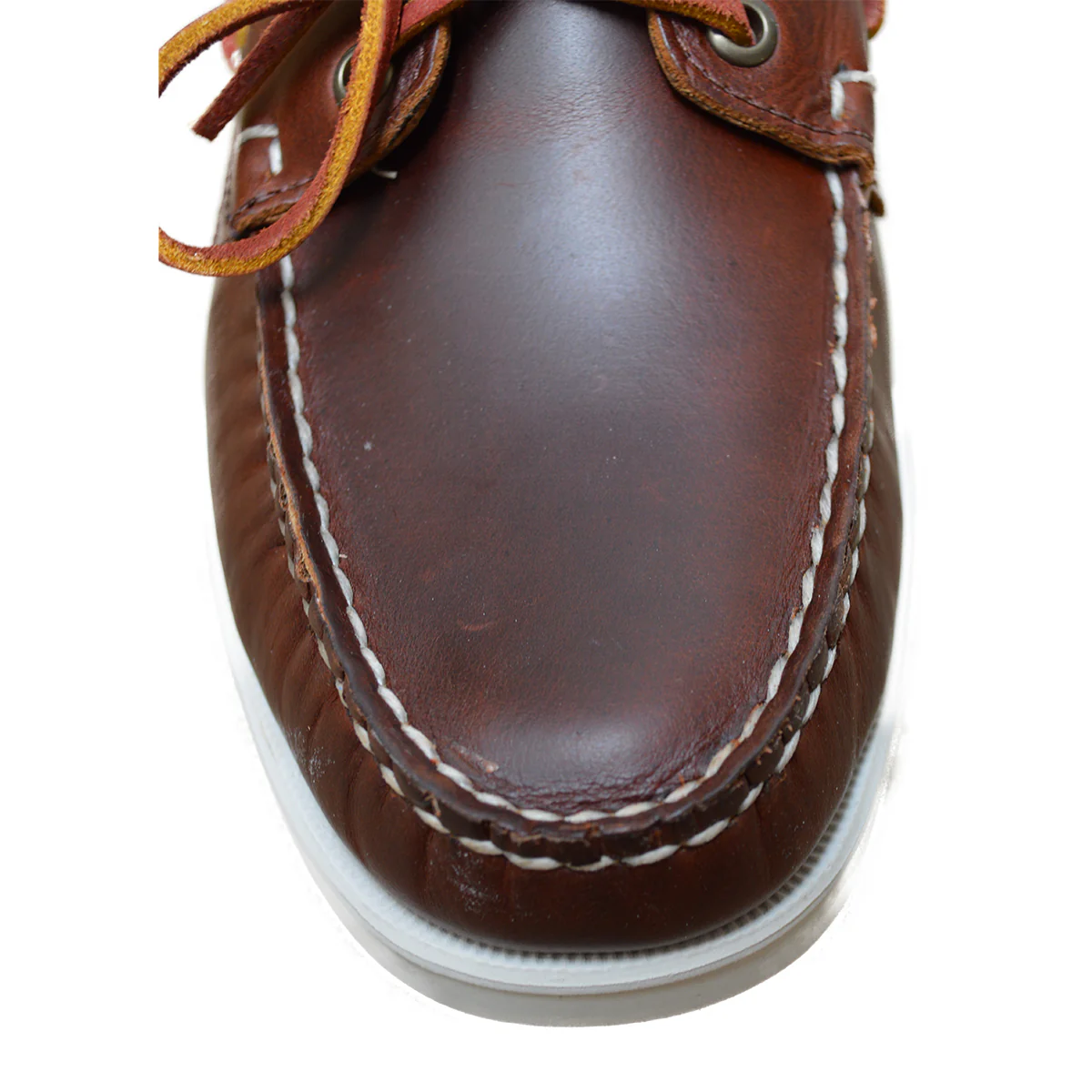 Sebago Dockside Oiled Waxy Deck Shoe - Brown - Image 8