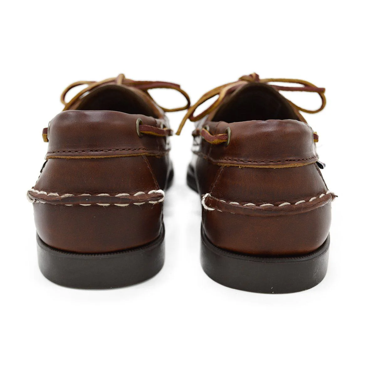 Sebago Dockside Oiled Waxy Deck Shoe - Brown Gum - Image 6