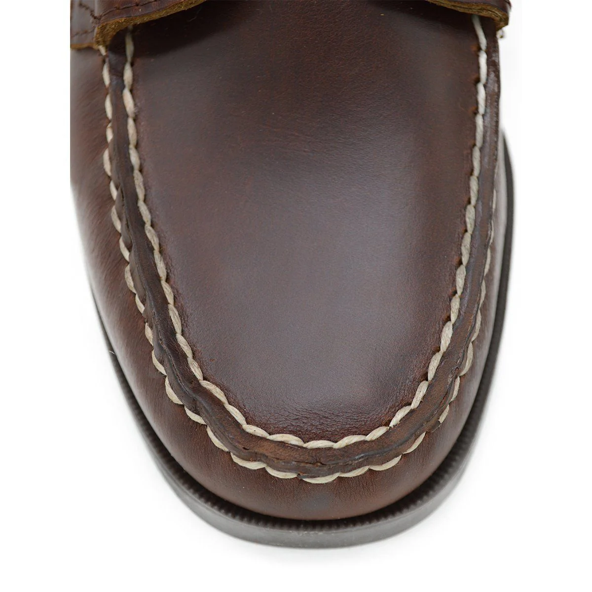 Sebago Dockside Oiled Waxy Deck Shoe - Brown Gum - Image 7