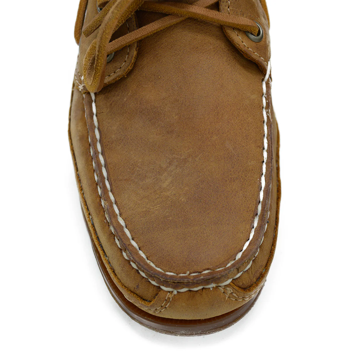 Sebago Schooner Oiled Waxy Deck Shoe - Crazy House - Image 5