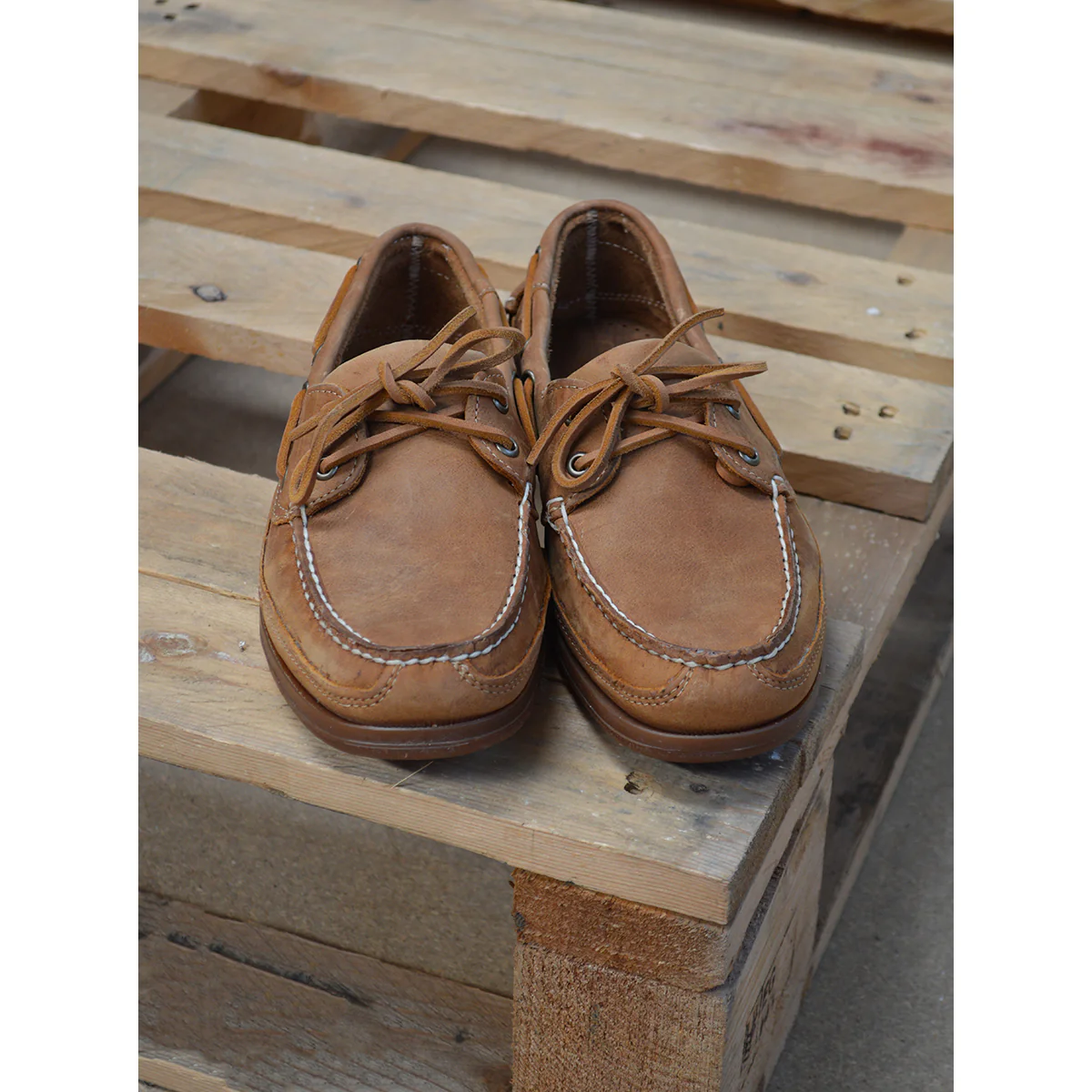 Sebago Schooner Oiled Waxy Deck Shoe - Crazy House - Image 8