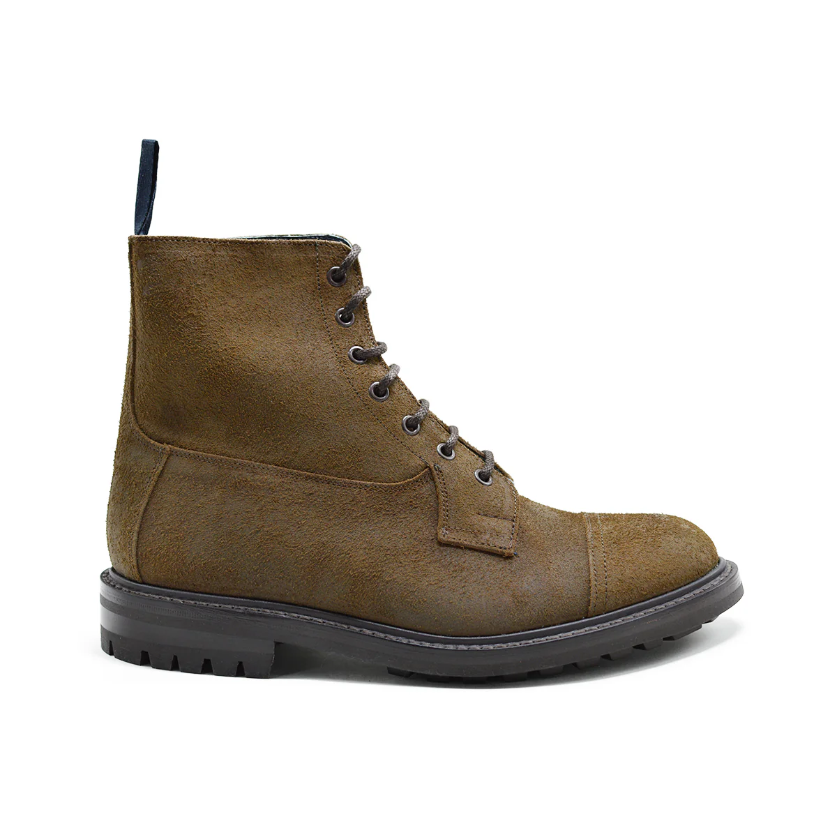Trickers Allan - Snuff Waxed Suede