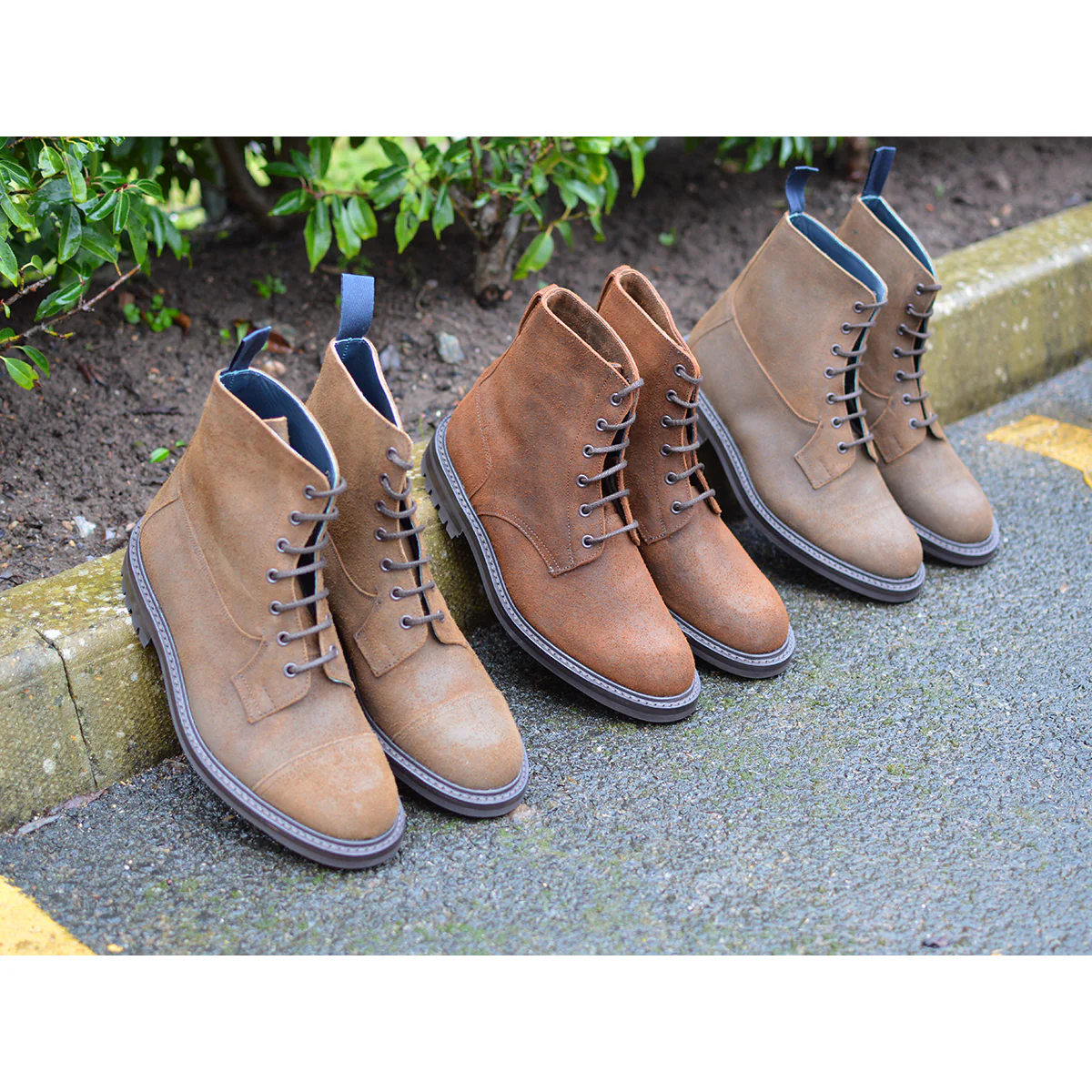 Trickers Allan - Snuff Waxed Suede - Image 11