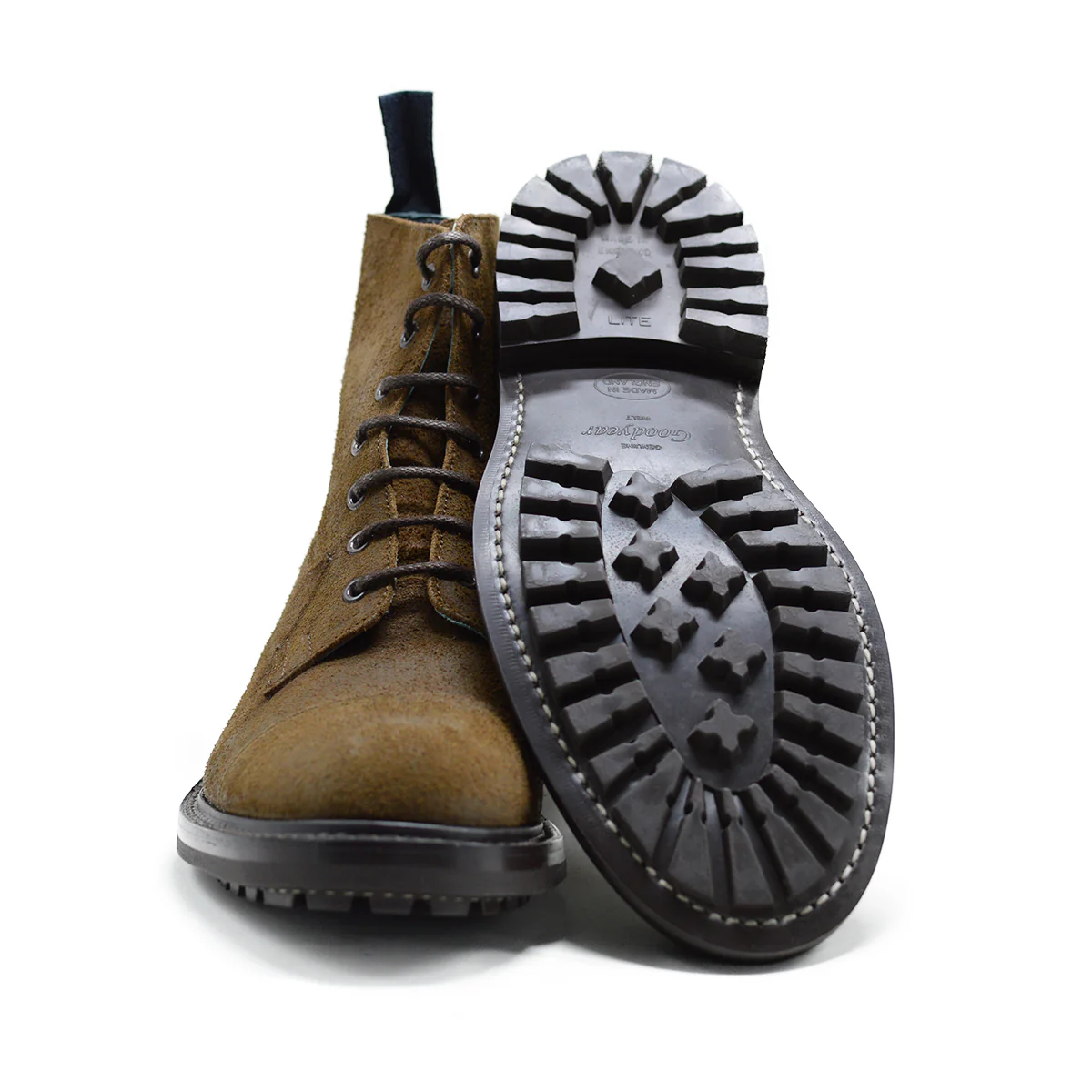 Trickers Allan - Snuff Waxed Suede - Image 2