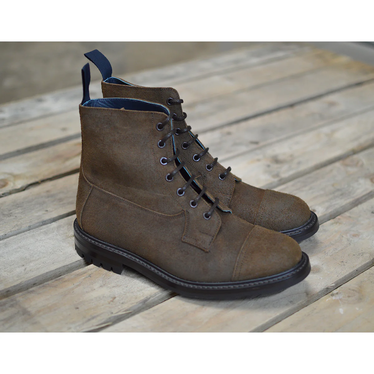 Trickers Allan - Snuff Waxed Suede - Image 8